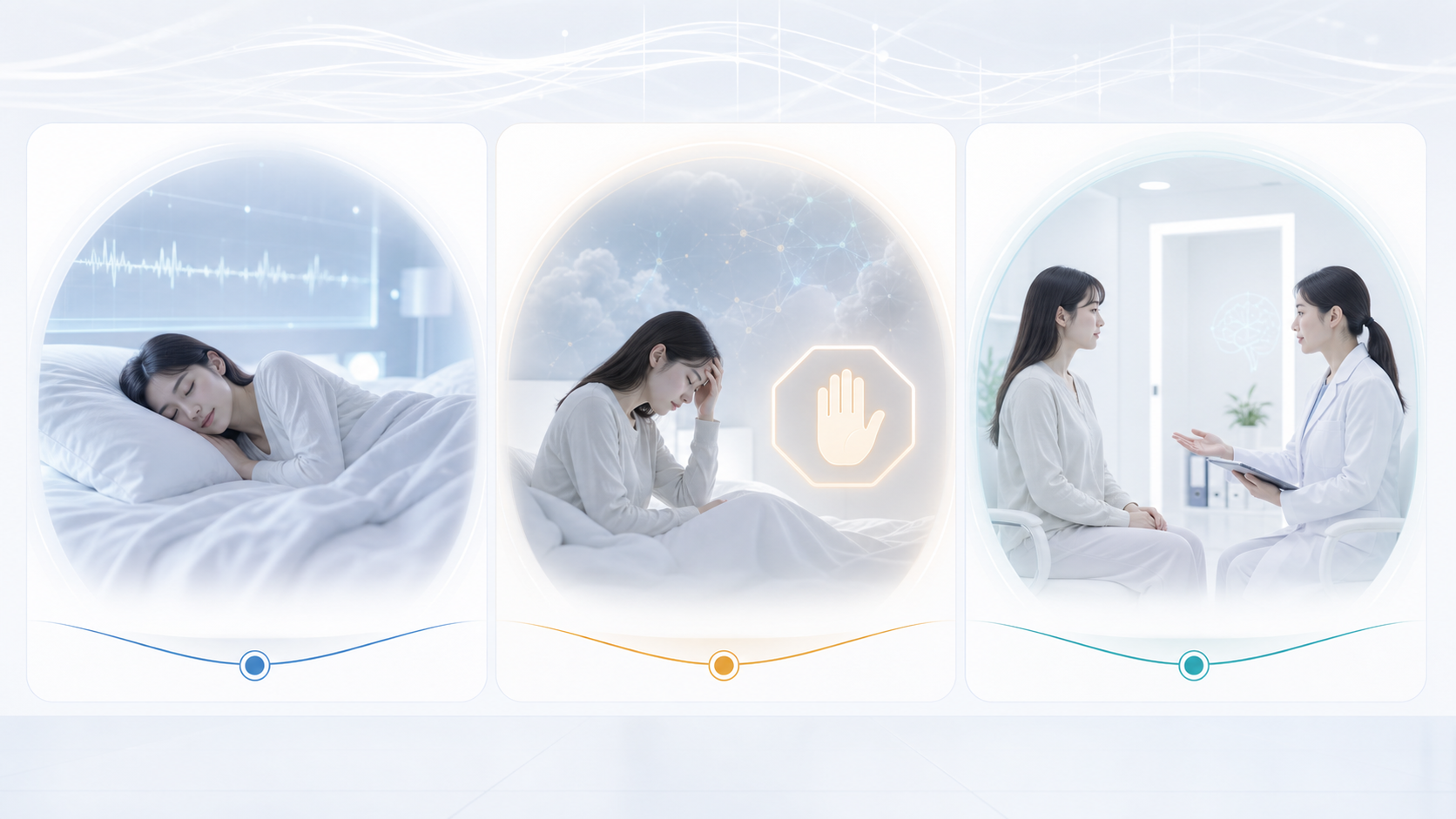 睡眠を優先し、不安や悪夢、睡眠麻痺が気になるときは無理をしない安全境界